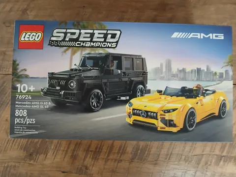 LEGO Speed Champions 76924 Mercedes-AMG G 63 & SL 63 808 pcs Set Ages 10+