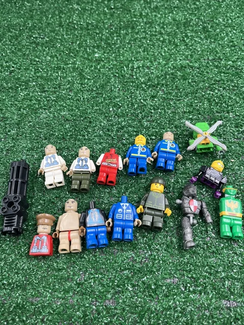 Mixed Lot Of Lego Mini Figures, Parts, Pieces & Accessories See Pictures
