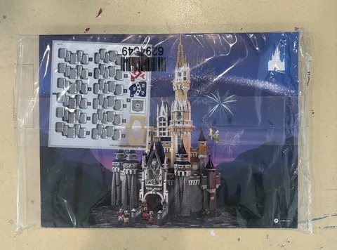 NO BRICKS! LEGO 71040 The Disney Castle - Instruction Manual & Sticker Sheet NEW