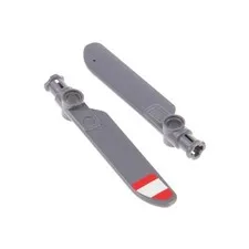 2x LEGO Technic Propeller Blade New Dark Gray Rotor Red Left 42020 99012PB07