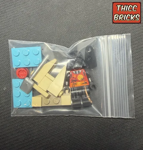 LEGO Darth Vader Beach Minifigure with Scene Star Wars Advent Calendar