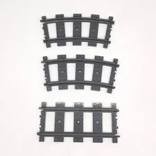 Lego Train Tracks 53400 53401 Plastic City Switch Blocks 3 Pieces RC Toy Train