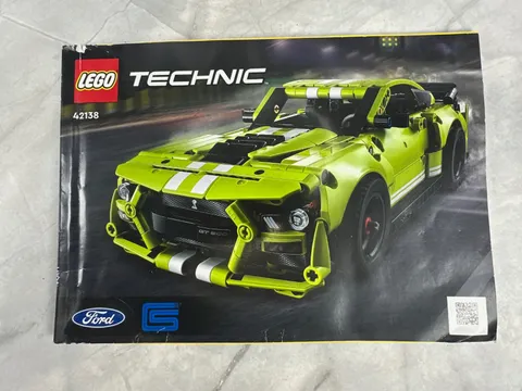 LEGO 42138 Technic Ford Shelby GT500 Building Instructions Manual ONLY Book