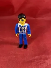 Lego Technic Minifigure tech0038 Blue 1997 