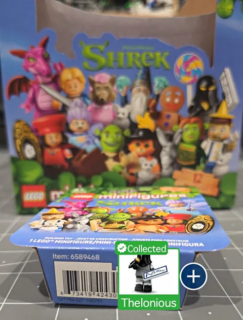 LEGO CMF Minifigure Shrek Series 29 - Thelonious w/ Tile Sign