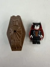 Lego Studios Vampire 1381 Dracula Minifigure + Coffin VERY GOOD CONDITION