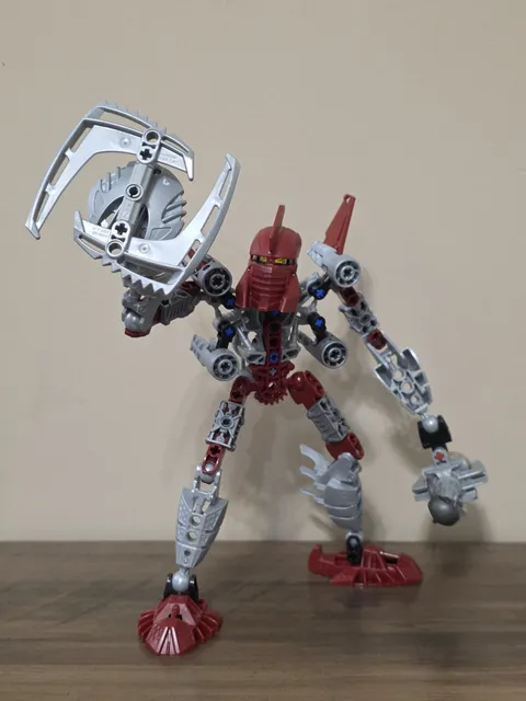 LEGO BIONICLE: Mistika - Toa Tahu (8689) 99% Complete W/ Substitutions Read Desc