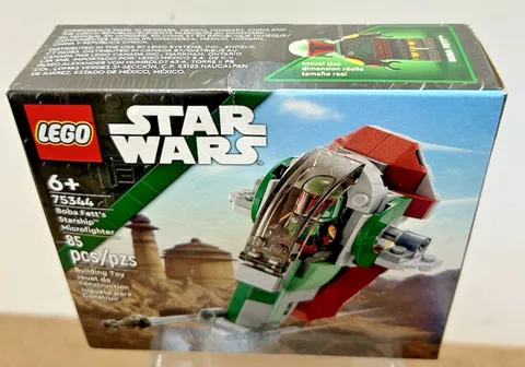 LEGO 75344 Star Wars Boba Fett's Starship Microfighter - New Sealed Retired