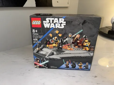 LEGO Star Wars: 75334 Obi-Wan Kenobi vs. Darth Vader Set - New Factory Sealed