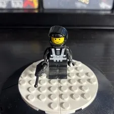 LEGO Classic Space Blacktron Minifig With Walkie Talkie