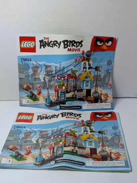 LEGO the Angry Birds Movie: Pig City Teardown (75824) Manuel's Only Fast Shippin
