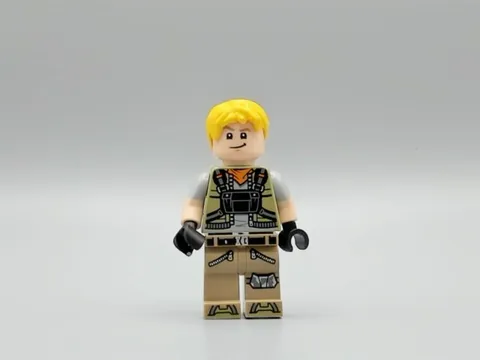 LEGO® Minifig fort001 - Battalion Brawler