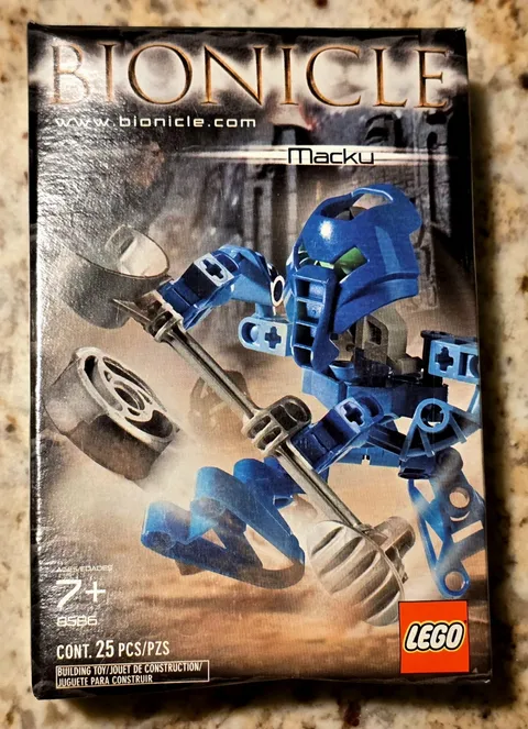 LEGO BIONICLE MACKU (8586) Factory Sealed Box - 2003 LEGO