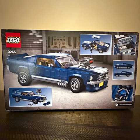 LEGO Creator Expert 10265 Ford Mustang Building Set 1471 Pieces 16+ Box