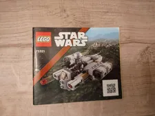 LEGO Star Wars Mandalorian Razor Crest Microfighter 75321 Manual Instruction