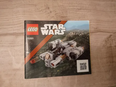 LEGO Star Wars Mandalorian Razor Crest Microfighter 75321 Manual Instruction