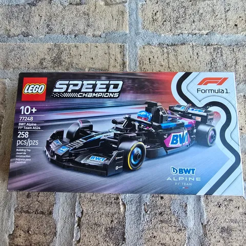 LEGO Speed Champions 77248 BWT Alpine F1 Team A524 Racing Car Set 258 Pcs NEW