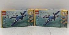 LEGO CREATOR 3 In 1 Race Plane (31160) Lot Of 2