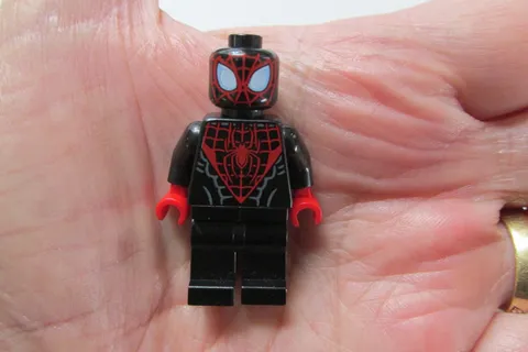 LEGO Miles Morales Minifigure  Spider-Man  Marvel Super Heros