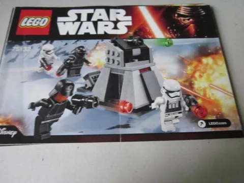 Lego Building Instructions Instruction Star Wars 75132 Disney
