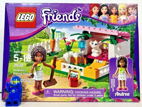LEGO 3938 Friends Andrea's Bunny House New Sealed Retired NISB