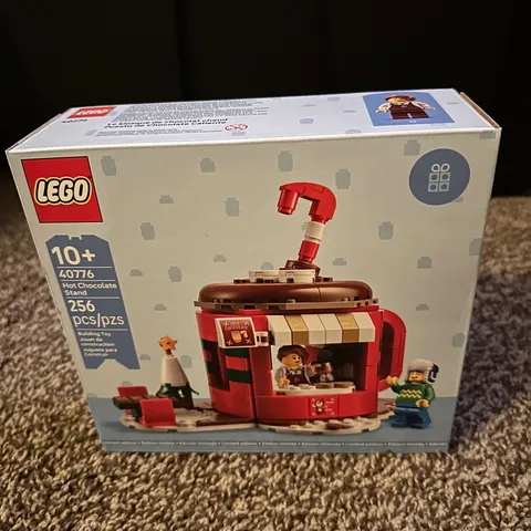 NIB LEGO 40776 Hot Chocolate Stand Building Toy 256 Pieces Age 10 Plus New