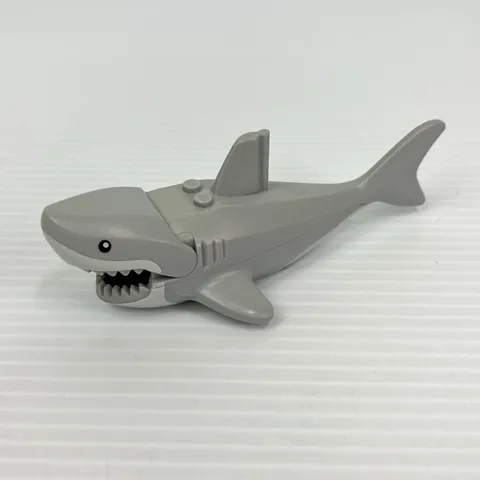 Genuine Lego Large Great White Shark Minifigure from set 60266 Ocean Exploration