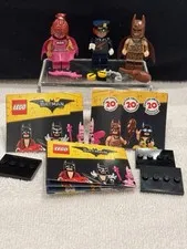LEGO Batman Movie: Pink Power Batgirl Caveman Batman Police Minifigures Lot of 3