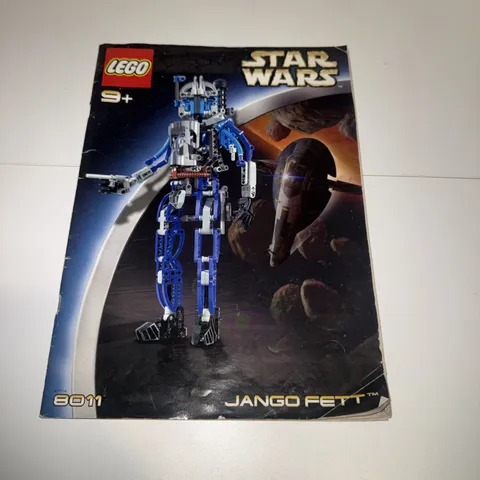 LEGO Star Wars Technic 8011 Jango Fett Instruction Manual ONLY 
