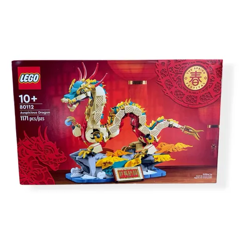 NEW LEGO Auspicious Dragon The Spring Festival 80112 Building Set 1171 pcs Rare