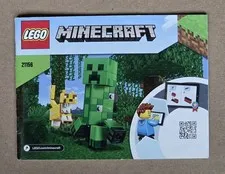 LEGO 21156 Minecraft - Instructions ONLY - Big Fig Creeper and Ocelot