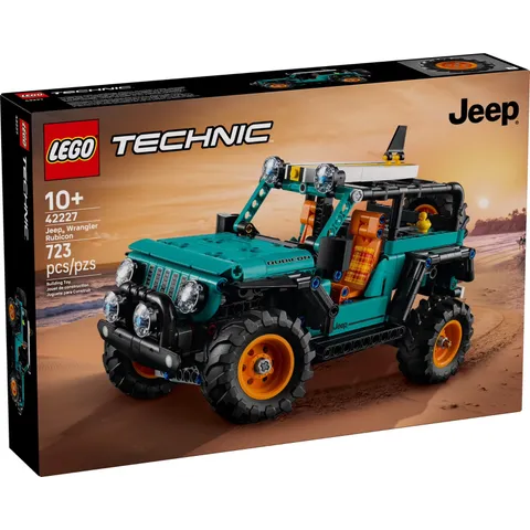 LEGO Technic Jeep Wrangler Rubicon SUV - Building Toy for Boys & Girls, Ages 10+