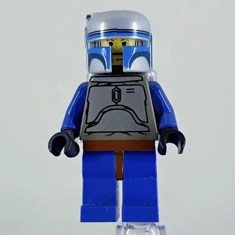 LEGO Star Wars 7153 Jango Fett Minifigure CLEAN sw0053 Balaclava Head RARE