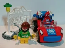 LEGO 10789 Marvel Spider-Man: Spider-Man's Car and Doc Ock Used Complete Manual+