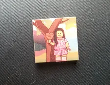Olivia Rodrigo Your Seem Sad For Girl So In Love custom printed LEGO 2x2 tile