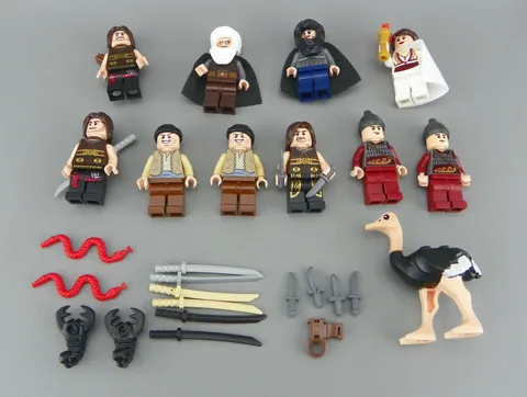 Lego Prince of Persia Minifigure Lot Princess Tamina Dastan Alamut Guard Variant