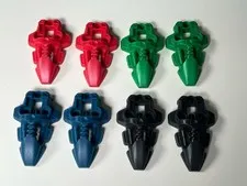 4 Bionicle Lego 44138 Rahkshi Foot Feet Lot