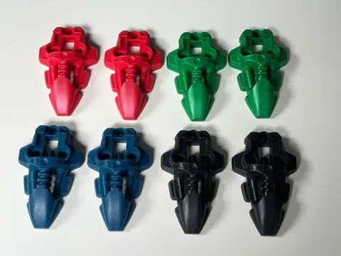 4 Bionicle Lego 44138 Rahkshi Foot Feet Lot