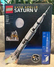LEGO Ideas NASA Apollo Saturn V 92176 Complete Set