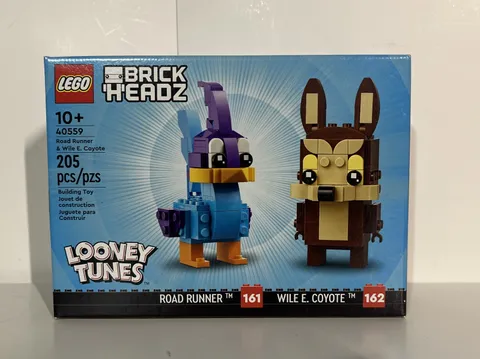 Lego BrickHeadz Road Runner & Wile E. Coyote Set 40559 New Sealed Box