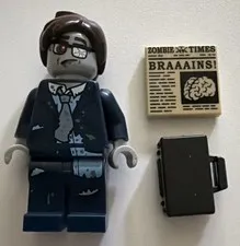 LEGO CMF Series 14 Zombie Businessman, Complete with Accessories