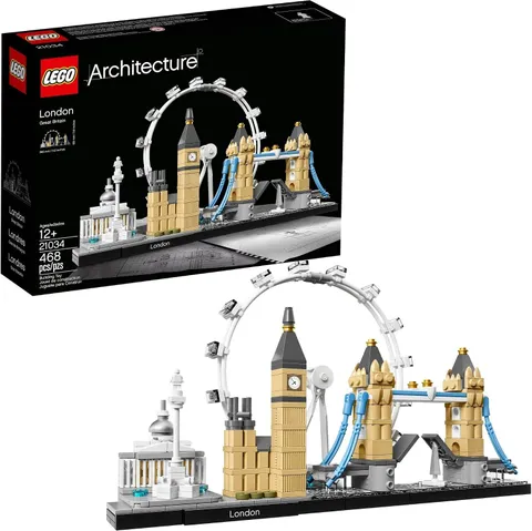 Architecture London Skyline Collection 21034 Building Set Model Kit and Gift for