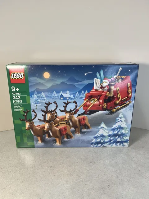 LEGO Christmas Holiday Iconic: Santa's Sleigh (40499), NIB