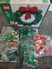 LEGO 40426 Christmas Wreath 2-in-1 Holiday Decoration Set Retired 2023