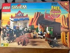 LEGO Sheriff's Lock-Up Set 6765-97% Complete With Instructions