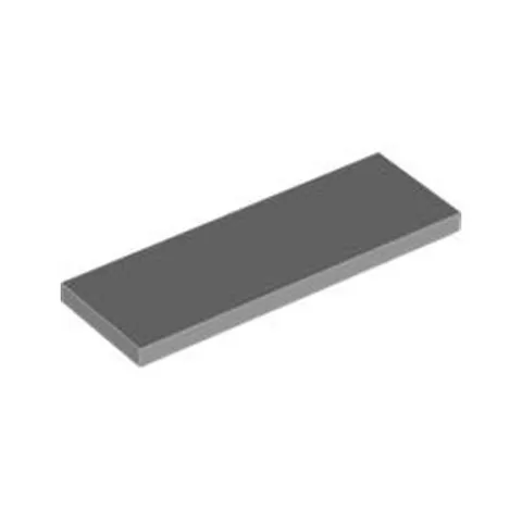 Lego Bricks 6x Medium Stone Grey 2x6 Tile Flat Thin Studless 6318584 69729 NEW