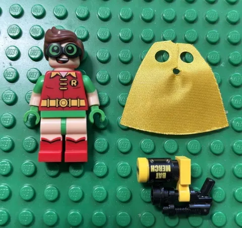 LEGO® Super Heroes Robin Minifigure Batman Movie 70916 70917 70905 With Gun