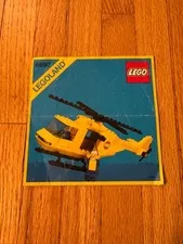 Lego Town Rescue-I Helicopter  (6697) Instruction Booklet Only