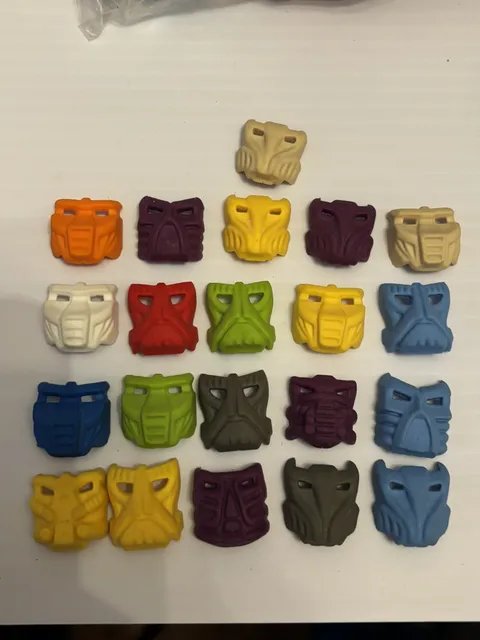 LEGO Bionicle Krana Mix Lot Collectible Mask