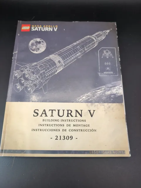 ⭐LEGO INSTRUCTIONS ONLY⭐  NASA Apollo Saturn V  #21309  Manual Only No Parts